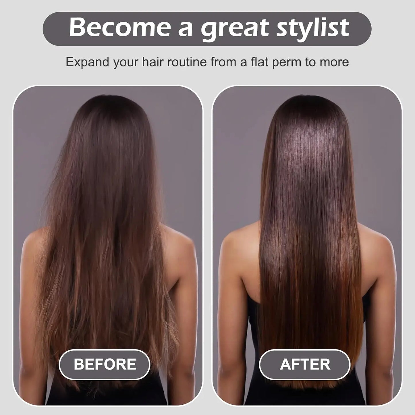 Cordless Heated Beard Brush for Men Electric Hot Comb Anti-Scald Mini Straightening Brush Portable for Travel and Home Use